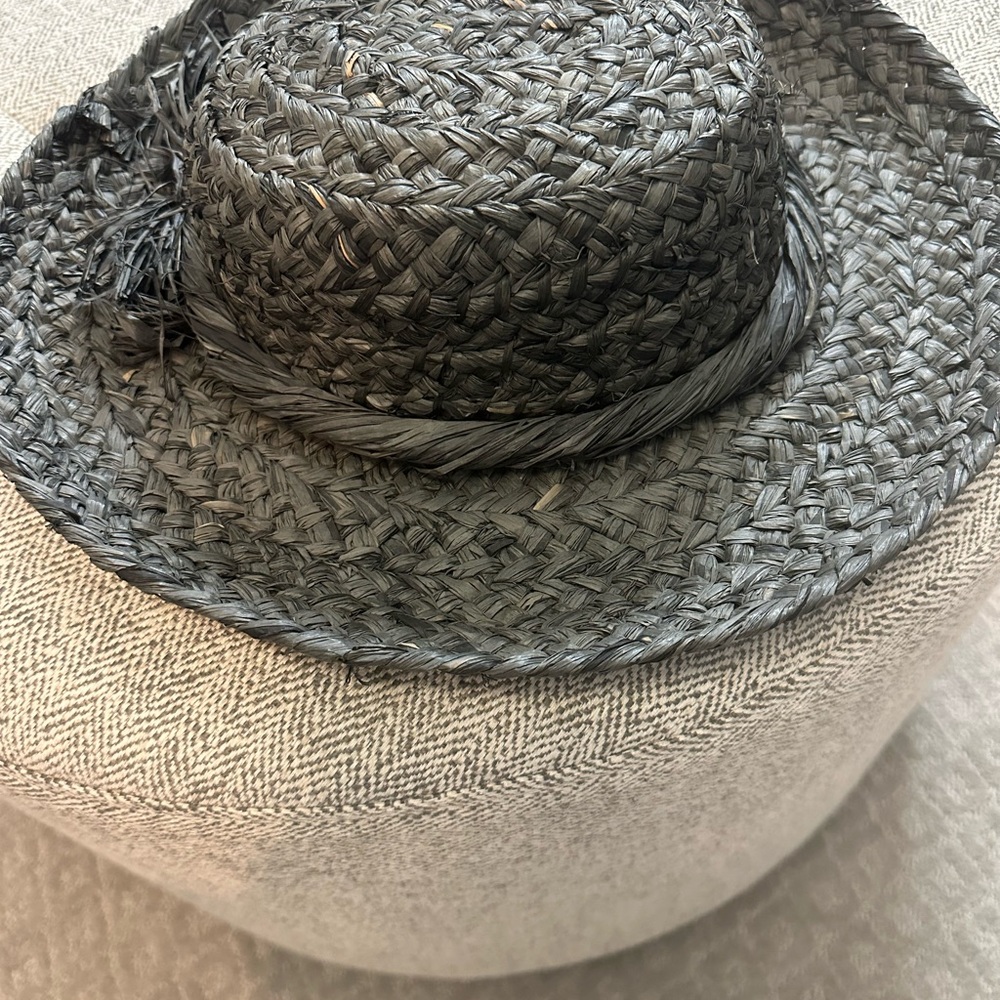 Source Unknown Black Woven Hat